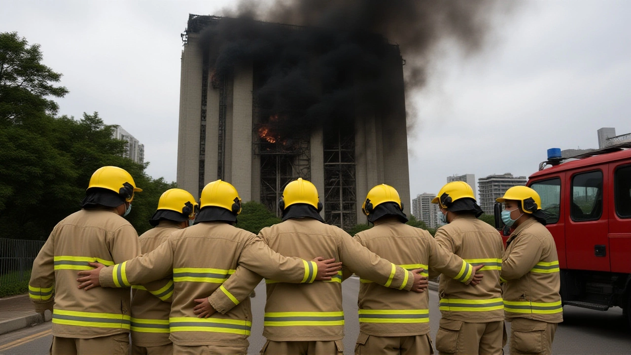Hong Kong Fire Kills 128 as Alarms Failed and Bamboo Scaffolding Fueled Blaze