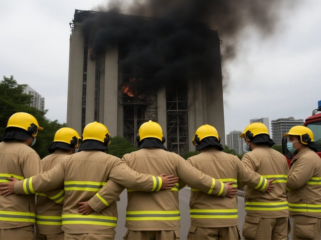 Hong Kong Fire Kills 128 as Alarms Failed and Bamboo Scaffolding Fueled Blaze